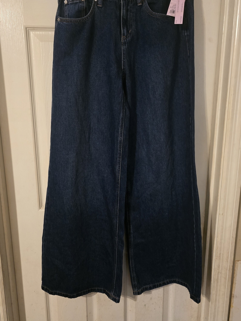 Wild Fable Dark Wash Wide Leg Jeans Size 6 NWT High Rise Baggy Denim